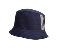 Result Men's Deluxe Washed Cotton Side Panels Bucket Hat in Navy Result Navy One Size