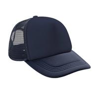 Result Men's Detroit Mesh Back Trucker Cap in Navy Result Navy One Size
