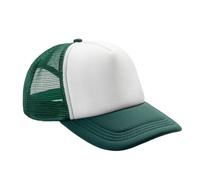 Result Men's Detroit Mesh Trucker Cap in Bottle Green Result Bottle Green One Size