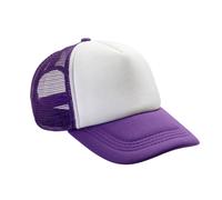 Result Men's Detroit Mesh Trucker Cap in Purple Result Purple One Size