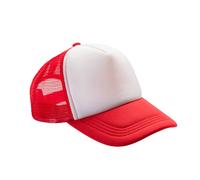 Result Men's Detroit Mesh Trucker Cap in Red Result Red One Size