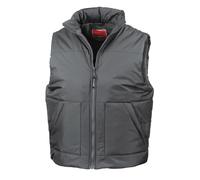 Result Men's Fleece Lined Bodywarmer Gliet R044X - Winter Waterproof Half Jacket