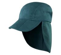 Result Men's Fold Up Legionnaire Hat in Bottle Green Result Bottle Green One Size