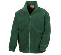 Result Mens Full Zip Active Fleece Anti Pilling Jacket (M) (Forest Green)