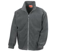Result Mens Full Zip Active Fleece Anti Pilling Jacket (M) (Oxford Grey)