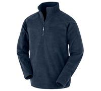 Result Mens Half Zip Neck GREY BLUE or BLACK Recycled Micro Fleece Top Jacket