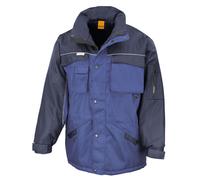 Result Men's Heavy Duty Coat in Mid Blue | Size: XL Result Mid Blue XL