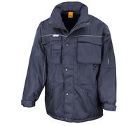 Result Men's Heavy Duty Coat in Navy | Size: Medium Result Navy M