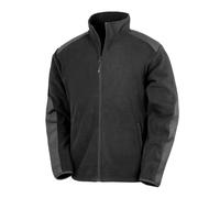 Result Men's Heavy Duty Fleece Jacket in Black | Size: Small Result Black S