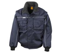 Result Men's Heavy Duty Jacket in Navy | Size: 3XL Result Navy 3XL