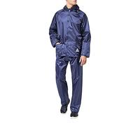 Result Mens Heavyweight Waterproof Rain Suit (Jacket & Trouser Suit) (L) (Royal)