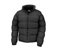 (M, Black) Result Mens Holkham Down Feel Water Repellent Jacket