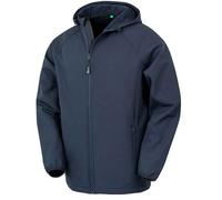 Result Men's Hooded 3 Layer Soft Shell Jacket in Navy | Size: Small Result Navy S