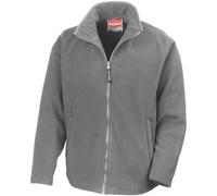 (L, Dove Grey) Result Mens Horizon High Grade Microfleece Jacket