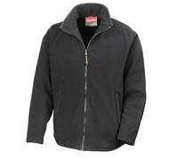 (XXL, Black) Result Mens Horizon Micro High Density Compact Fleece Jacket