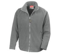 (M, Grey) Result Mens Horizon Micro High Density Compact Fleece Jacket