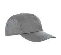 Result Men's Houston 5 Panel Cap in Mid Grey Result Mid Grey One Size