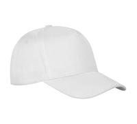 Result Men's Houston 5 Panel Cap in White Result White One Size