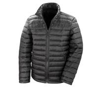 (L, Black) Result Mens Ice Bird Padded Winter Jacket (Water Repellent & Windproof)