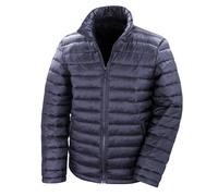 (M, Navy Blue) Result Mens Ice Bird Padded Winter Jacket (Water Repellent & Windproof)