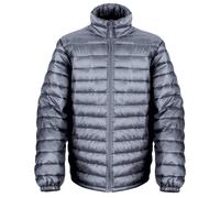Result Men's Ice Bird Padded Winter Jacket (Water Repellent & Windproof) in Grey | Size: 2XL Result Grey 2XL
