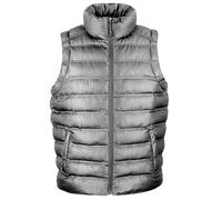 (2XL, Frost Grey) Result Mens Ice Bird Padded Bodywarmer / Gilet Jacket
