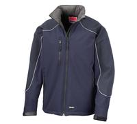 Result Men's Ice Fell Hooded Soft Shell Jacket in Navy | Size: XS Result Navy XS