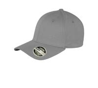 Result Men's Kansas Flexible Baseball Cap in Grey | Size: S/M Result Grey S/M