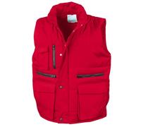 Result Mens Lance Bodywarmer / Gilet (Windproof & Showerproof) (2XL) (Red)