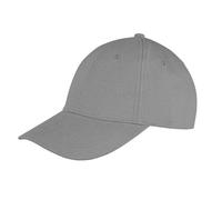 Result Men's Low Profile Baseball Cap in Mid Grey Result Mid Grey One Size
