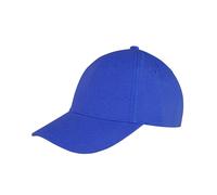 Result Men's Memphis 6 Panel Brushed Cotton Low Profile Baseball Cap in Blue Result Blue One Size