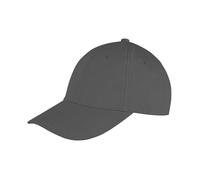 Result Men's Memphis Brushed Cotton Cap in Charcoal Result Charcoal One Size