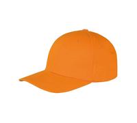 Result Men's Memphis Brushed Cotton Cap in Orange Result Orange One Size