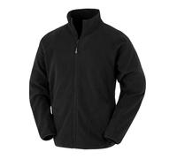 Result Men's Microfleece Jacket in Black | Size: 4XL Result Black 4XL
