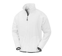Result Men's Microfleece Jacket in White | Size: Large Result White L
