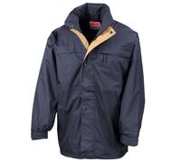(3XL, Navy/Sand) Result Mens Midweight Multi-Functional Jacket