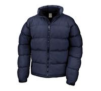 Result Men's Plain Black Jacket in Navy | Size: Medium Result Navy M