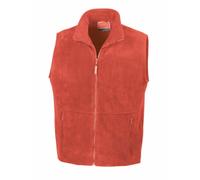 Result Mens Polar Therm Fleece Bodywarmer Full Zip Up Work Wear Casual Gilet NEW