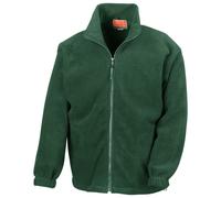 Result Men's Polartherm Fleece Jacket in Green | Size: 2XL Result Green 2XL