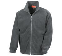 Result Men's Polartherm Fleece Jacket in Grey | Size: 2XL Result Grey 2XL
