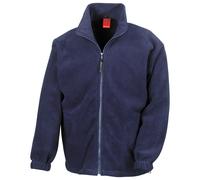 Result Men's Polartherm Fleece Jacket in Navy | Size: XS Result Navy XS