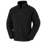 Result Men's Polarthermic Fleece Jacket in Black | Size: 4XL Result Black 4XL