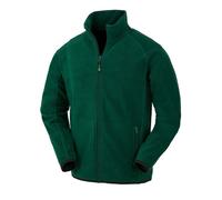 Result Genuine Recycled Mens Polarthermic Fleece Jacket Forest Green (Xl)