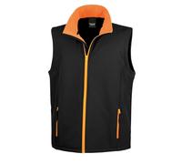 Result Mens Printable Soft Shell Bodywarmer Inner Microfleece Workwear Gilets