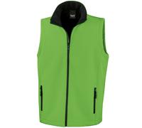 Result Mens Printable Soft Shell Bodywarmer Inner Microfleece Workwear Gilets