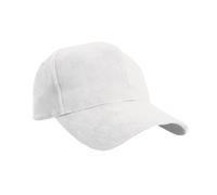 Result Men's Pro Style Heavy Brushed Cotton Baseball Cap Pack of 2 in White Result White One Size
