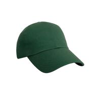 Result Men's Pro Style Heavy Cotton Cap in Bottle Green Result Bottle Green One Size