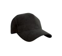 Result Men's Pro Style Heavy Drill Cap in Black Result Black One Size