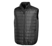 Result Men's Promo Body Warmer in Black | Size: 2XL Result Black 2XL