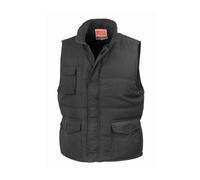 (L, Black) Result Mens Promo Body Warmer